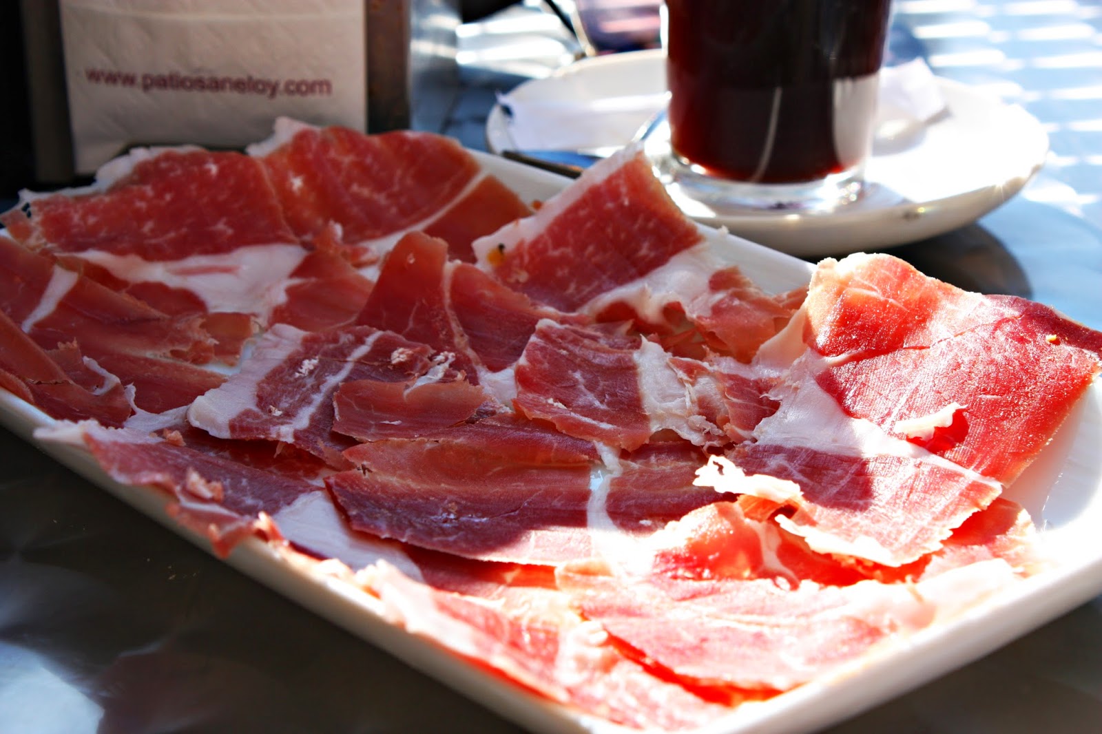 Jamón Iberico en Sevilla Patio de San Eloy Sevilla