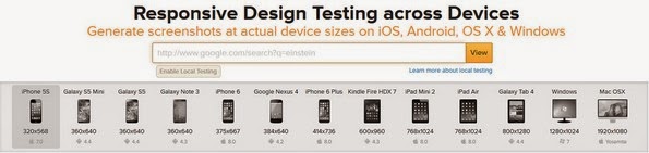 Impressive BrowserStack responsive testing