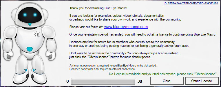 Blue Eye Macro 2.61 Full Crack -