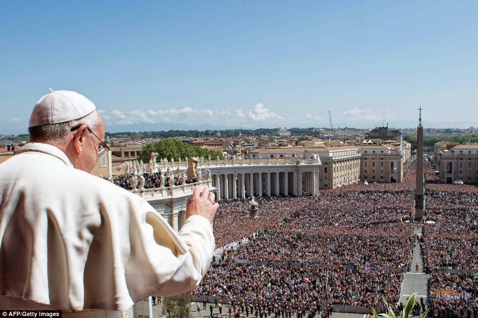 kmhouseindia Pope Francis Easter Address Sunday April 20,2014