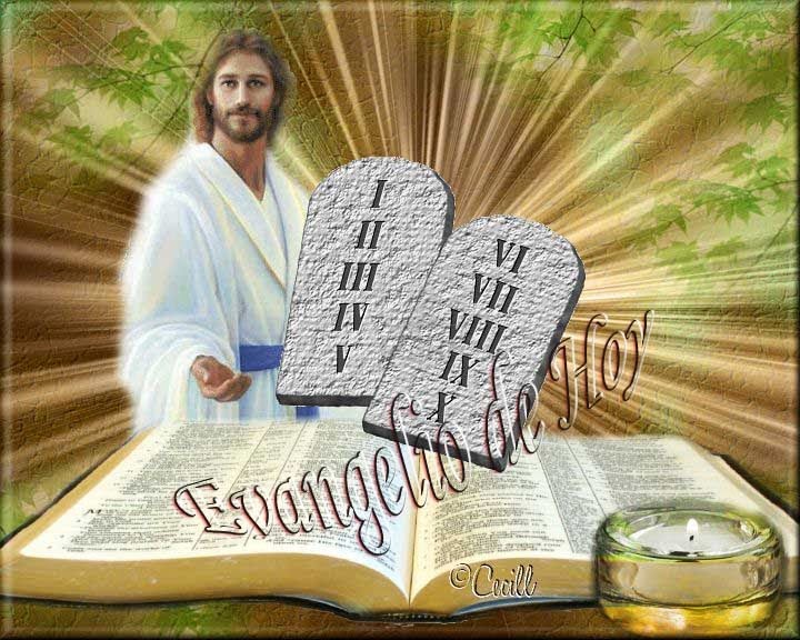 Jesús dijo a sus discípulos: «El que recibe mis mandamientos y los cumple, ese es el que me ama;