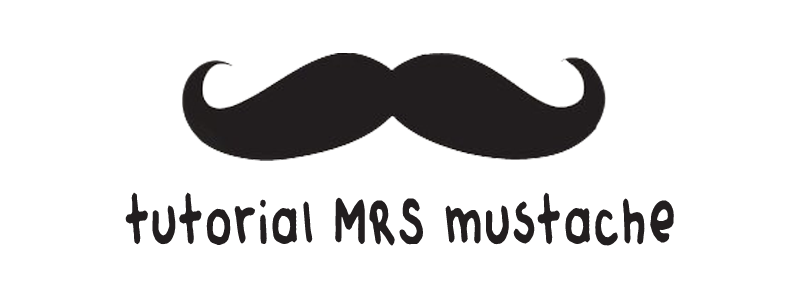 tutorial MRS mustache