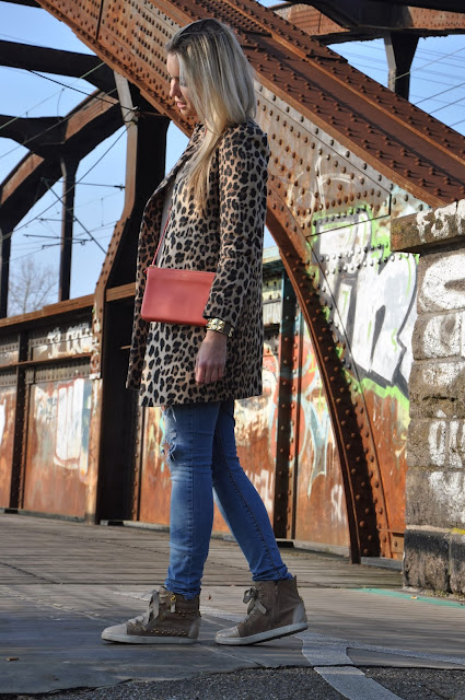 Trio Bag, Pfirsich, Fashion Blog, Leo Coat