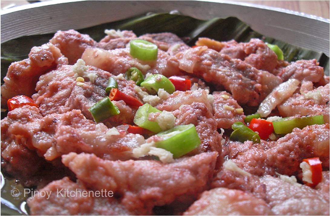 Pinoy Pork Binagoongan sa Gata