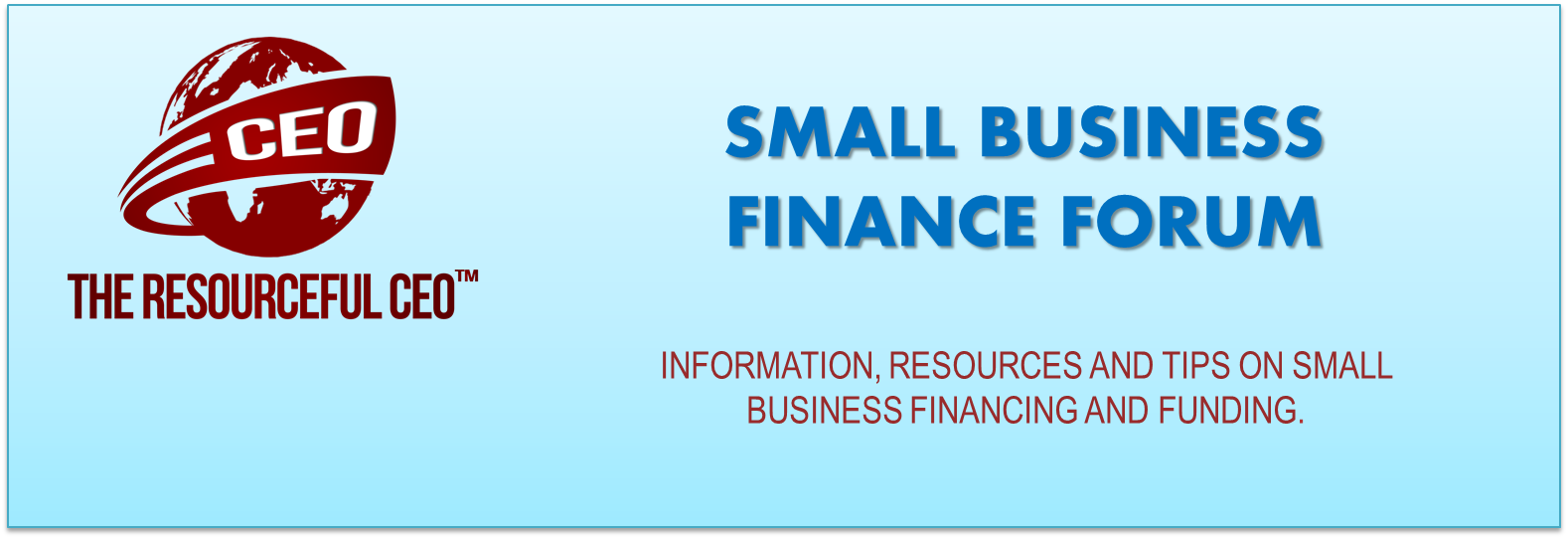 Small Business Finance Forum