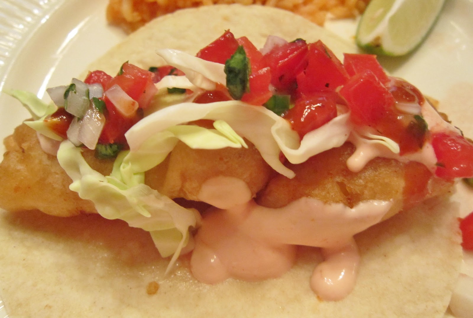 Dinner Night Sparkling City by the Sea and Fish Tacos!