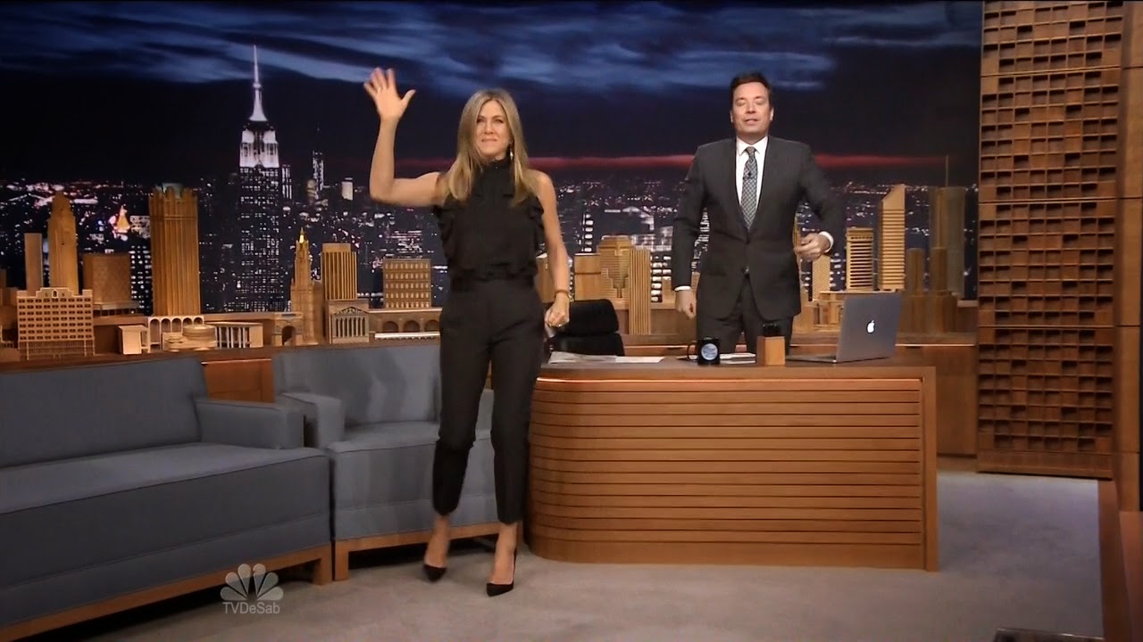 TVDeSab Jennifer Aniston The Tonight Show 01/21/2015