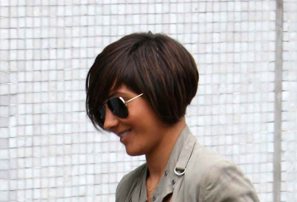 The Frankie Sandford pixie hairdo didn't last for long as she stepped out 