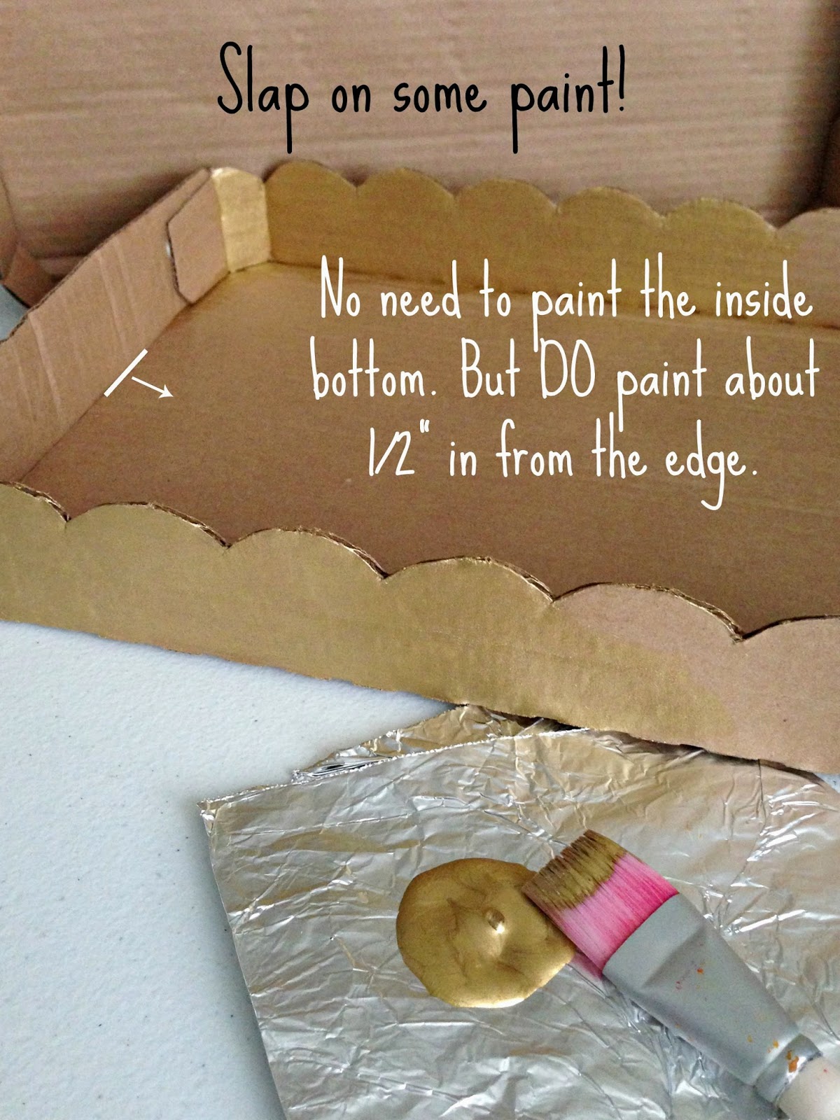 WhiMSy love DIY Cardboard Tray