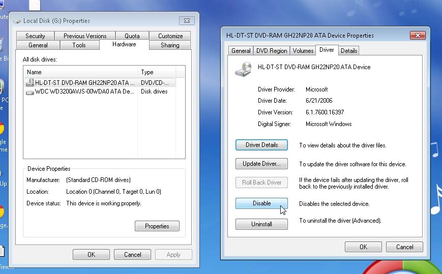 TechScan99 How to Hide or Disable a CD ROM Drive