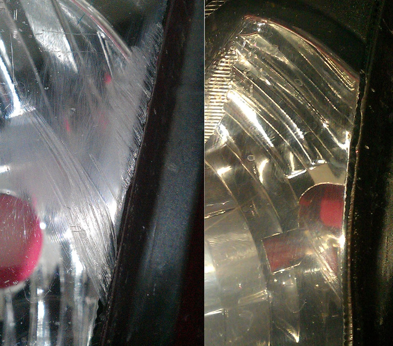 Polerowanie lampy Kawasaki , likwidacja otarć lampy Polerowanie lampy Kawasaki , likwidacja otarć lampy