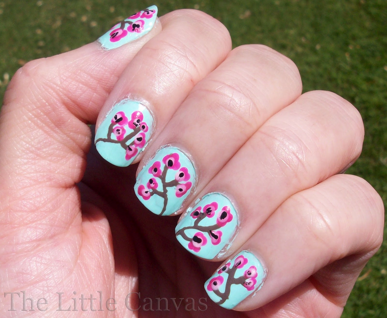 Cherry Blossom Nail Art Designs - wide 5
