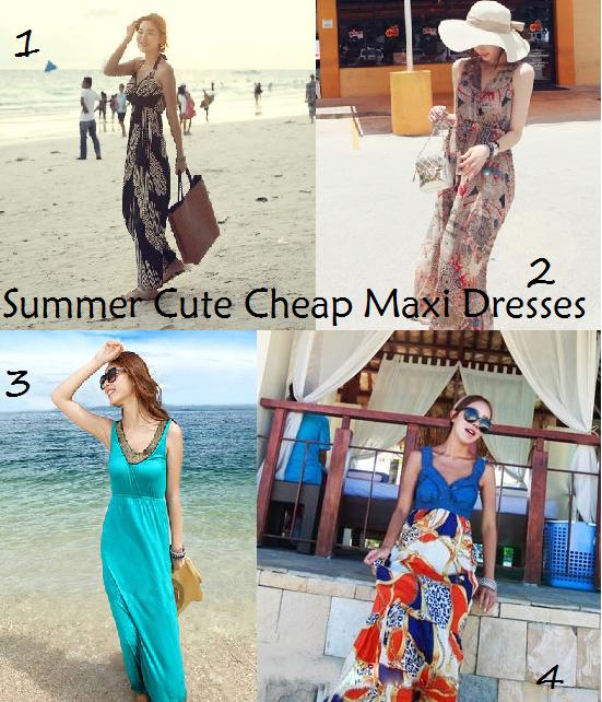 Cheap Clothing Online Cute Cheap Maxi Dresses in Summer