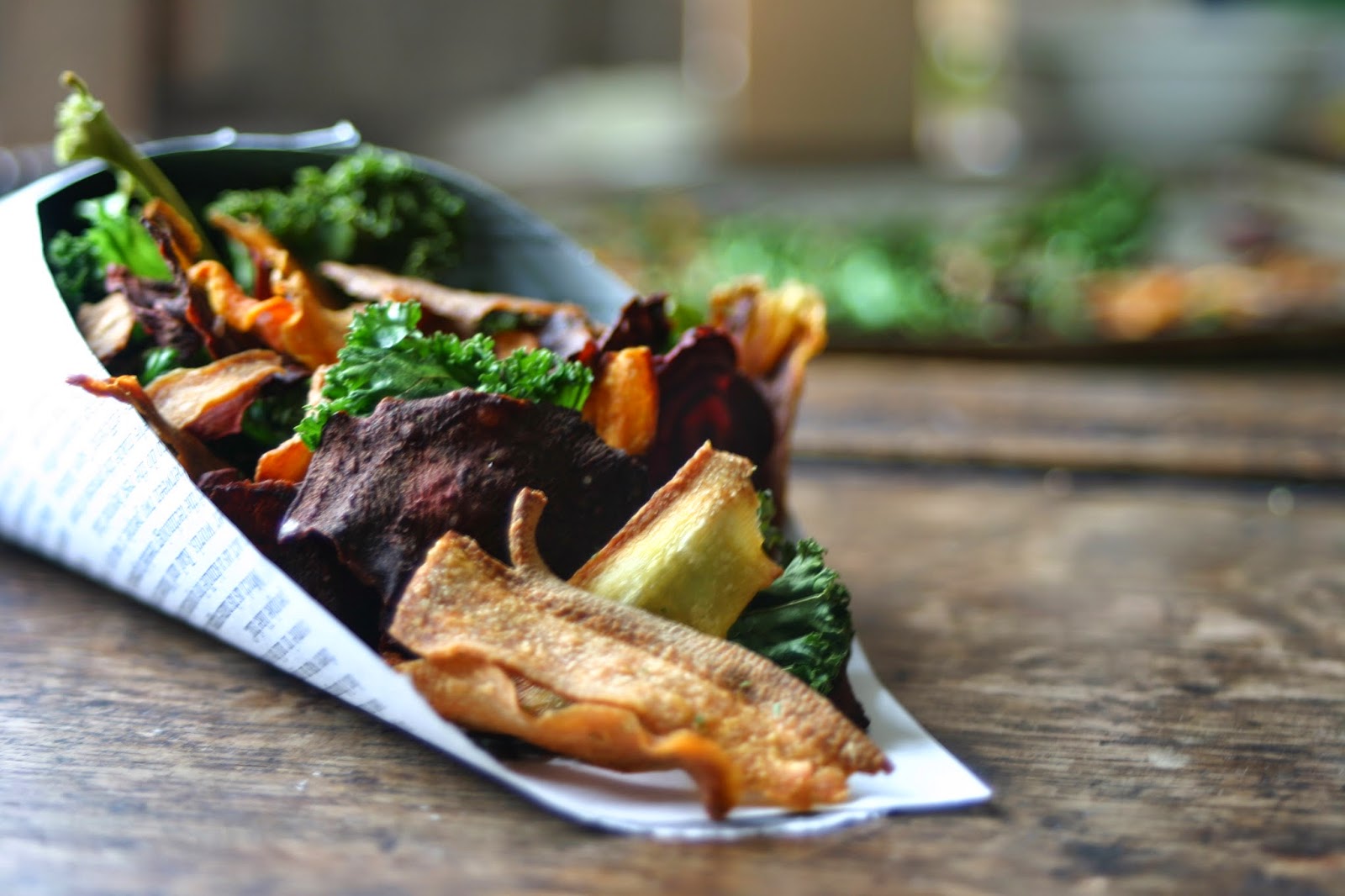 roundcoin HOMEMADE VEGETABLE CRISPS