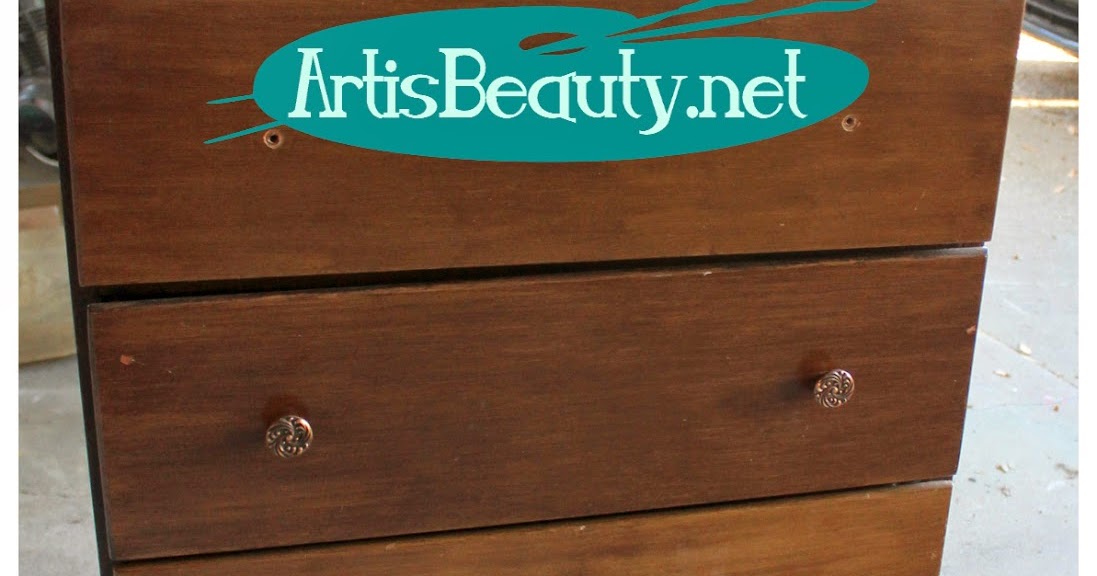 ART IS BEAUTY Vintage ANCHOR Nautical COASTAL dresser MAKEOVER