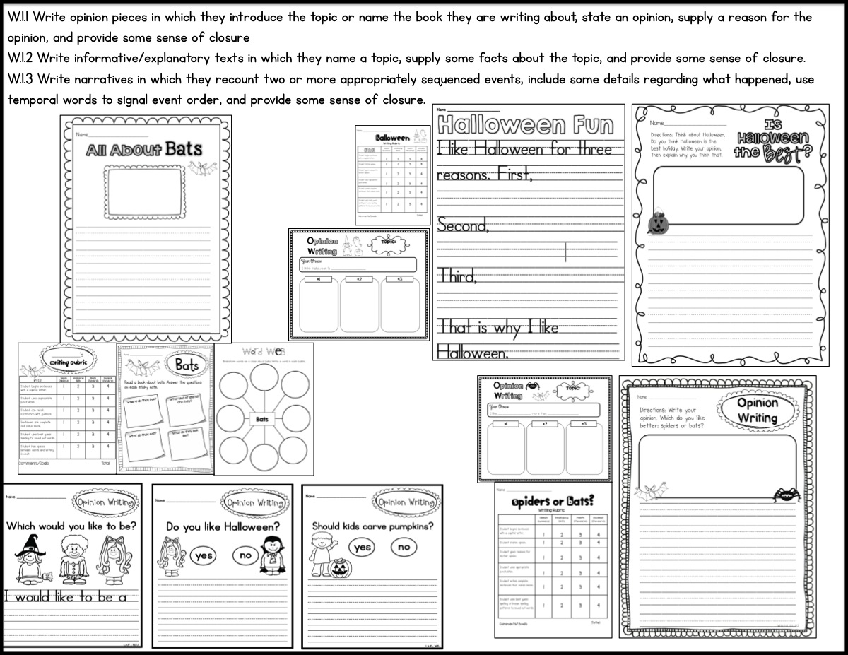 Sarah's First Grade Snippets: Halloween Resources for your First Grade