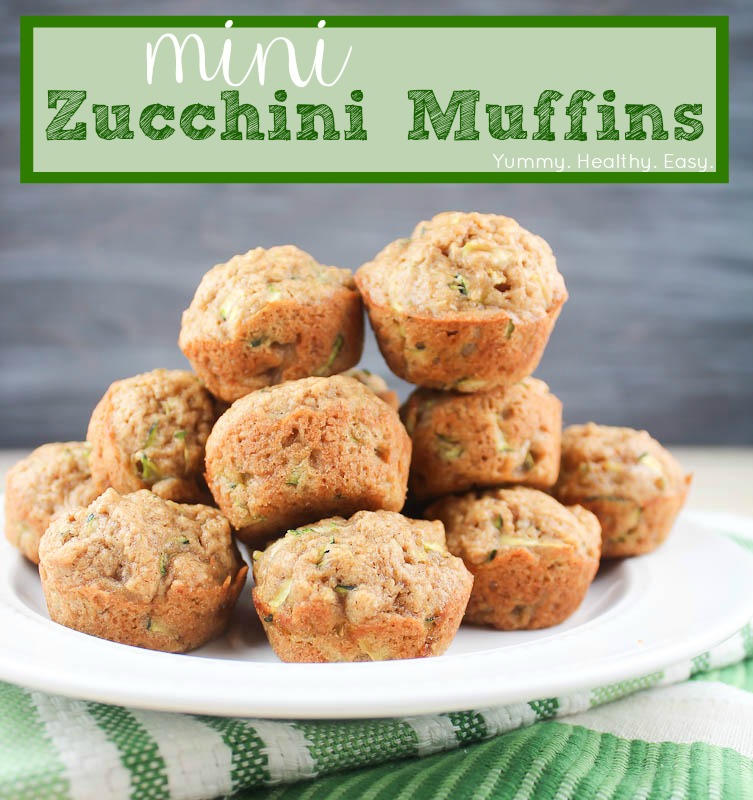 Mini Zucchini Muffins Classy Clutter