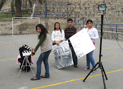 En pleno rodaje