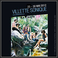 festival Villette Sonique 2012 affiche Paris
