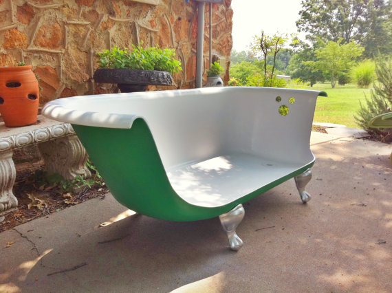 Meant For A Moment Designs A Vintage Claw Foot Tub Sofa