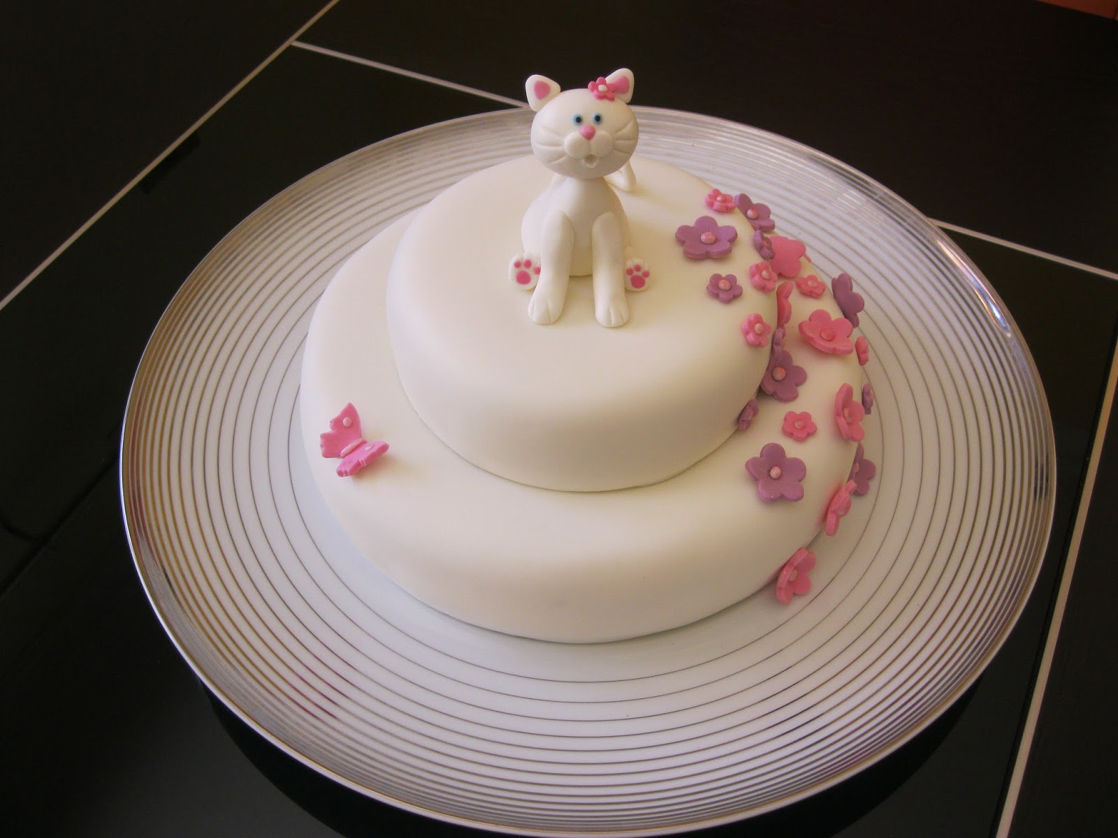 Bolos Decorados - Cake Design: Bolo Gatinho - Primeiro ...