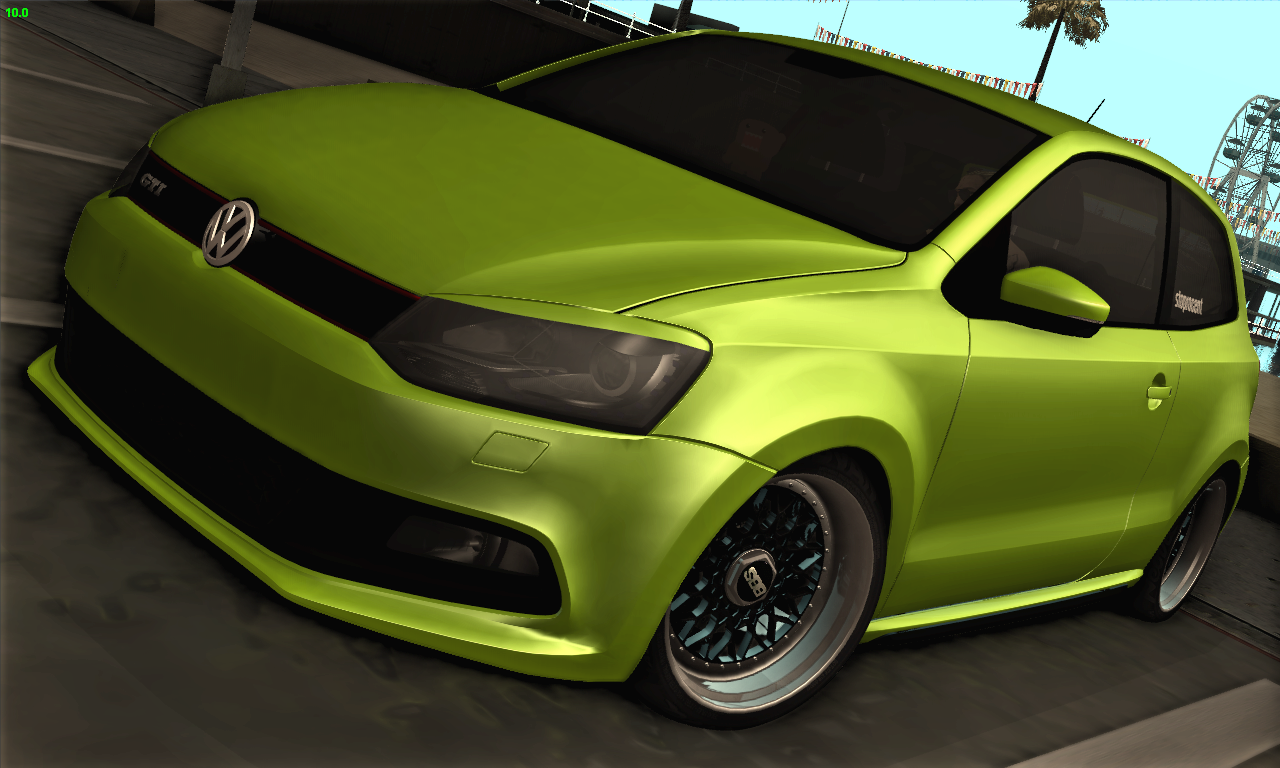 The Cars Low VW Polo GTI Stance