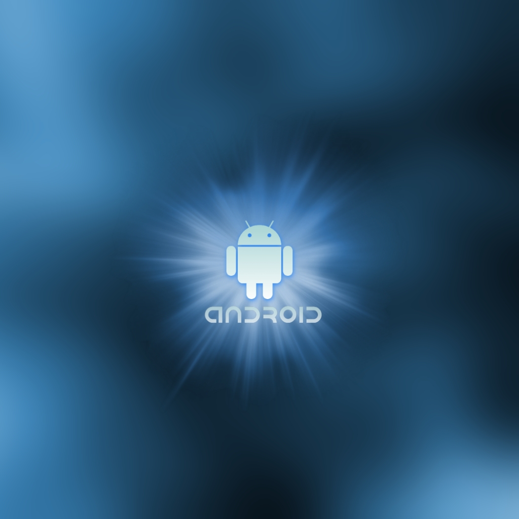 android wallpaper blue