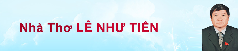 Nhà thơ Lê Như Tiến