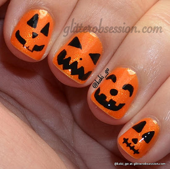 nail art ideas halloween