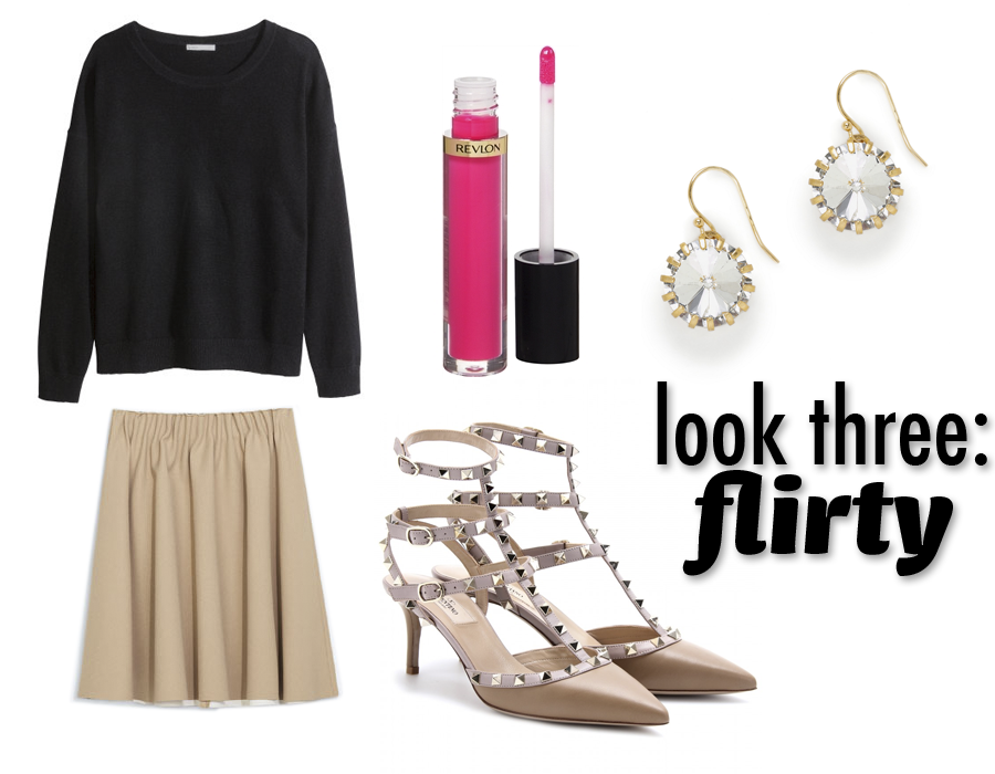 How To Style Plain Black Sweater life according to francesca