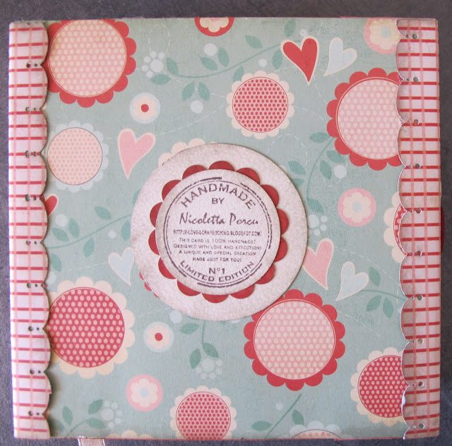 I Love Scrapbooking Tutorial mini album per Scrappando Ricordi preziosi