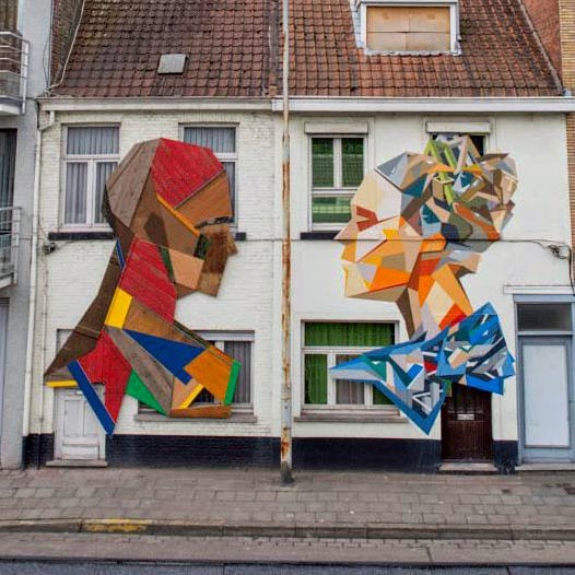 Strook New Mural Bruges, Belgium StreetArtNews StreetArtNews