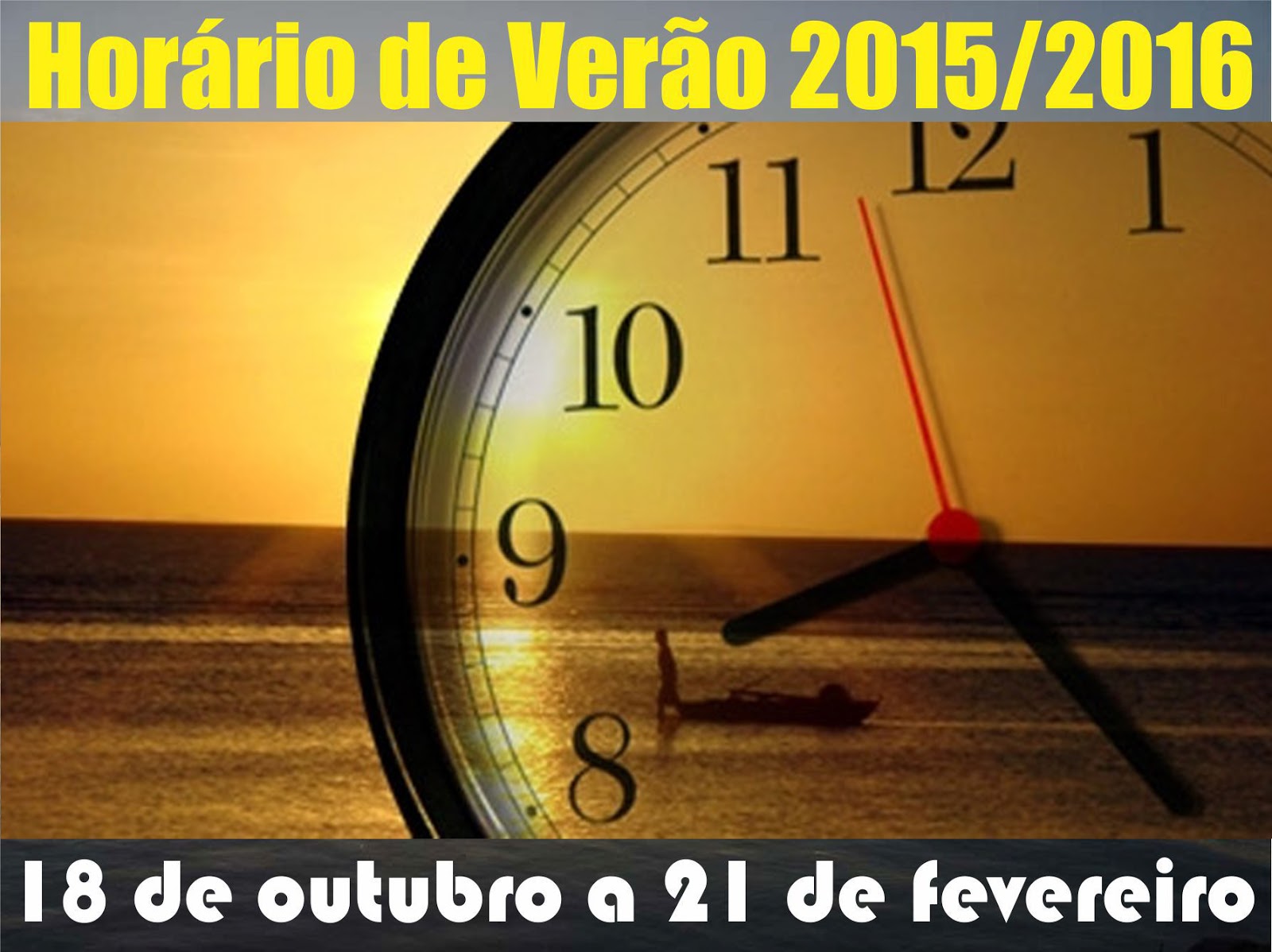 DALVA DAY * 2015 HORÁRIO DE VERÃO NO BRASIL