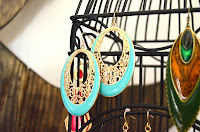 Birdcage Earring Storage