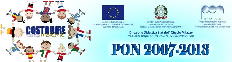 PON 2012 "COSTRUIRE INSIEME"