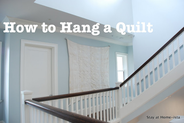 how to hang a quilt