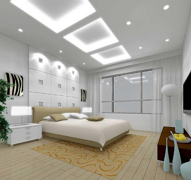 Modern Master Bedroom Decorating Ideas Art Interior