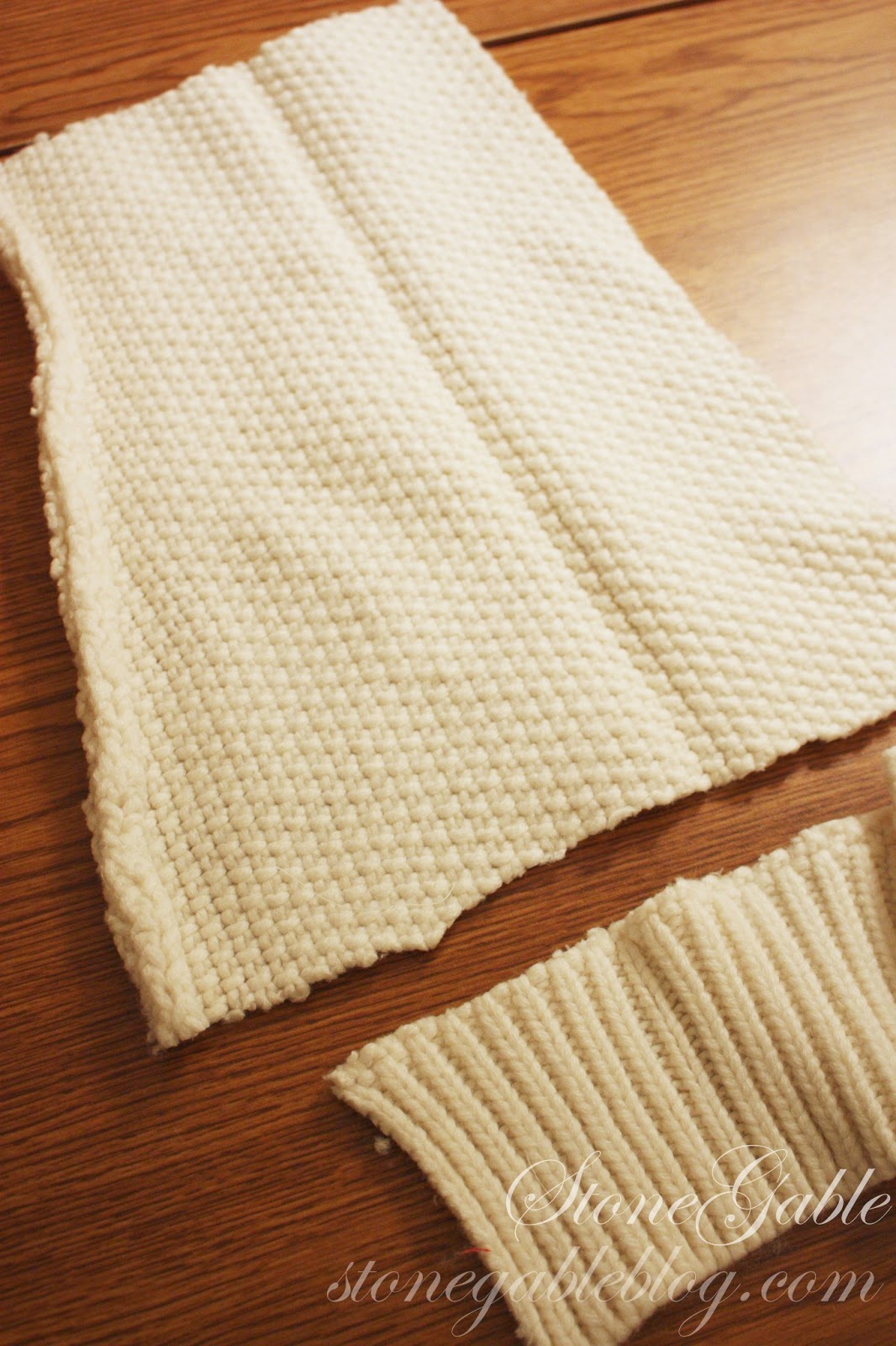 SWEATER PILLOW TUTORIAL StoneGable