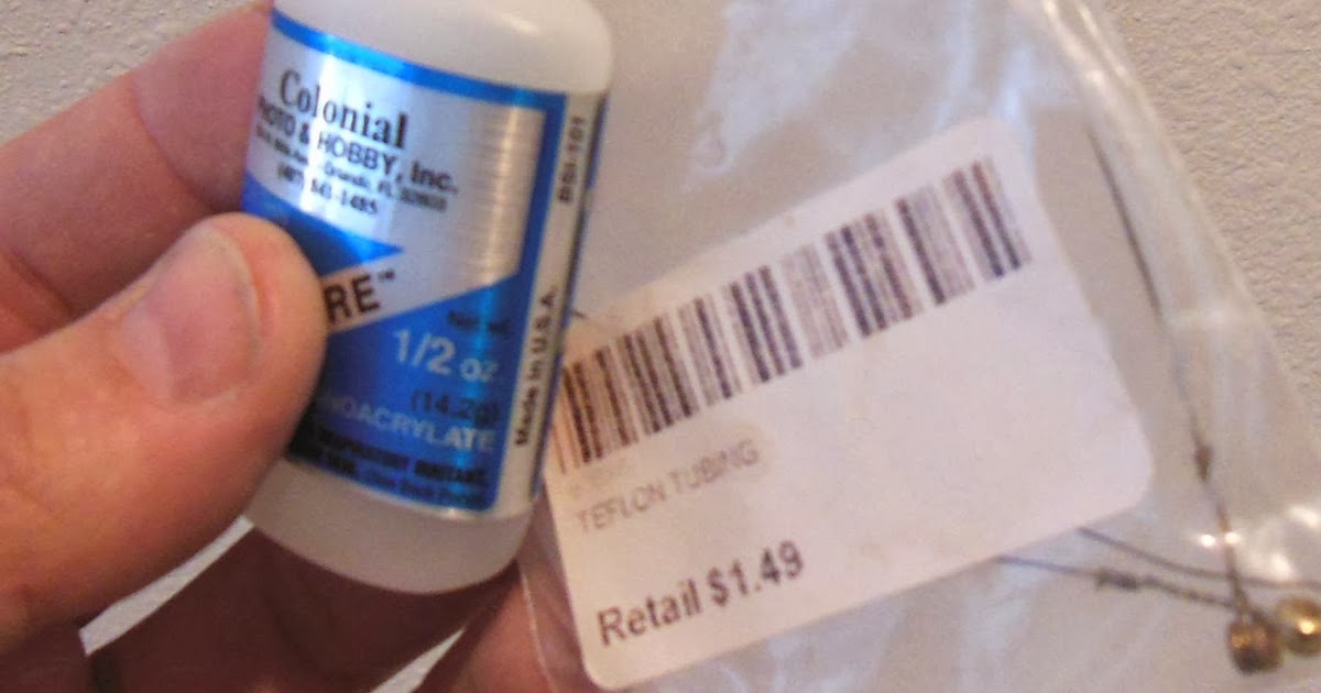 Model Rocket Building Super Glues and Teflon Tubes TIPS Part 1