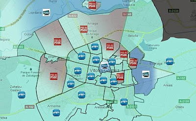 mapa de resultados electorales