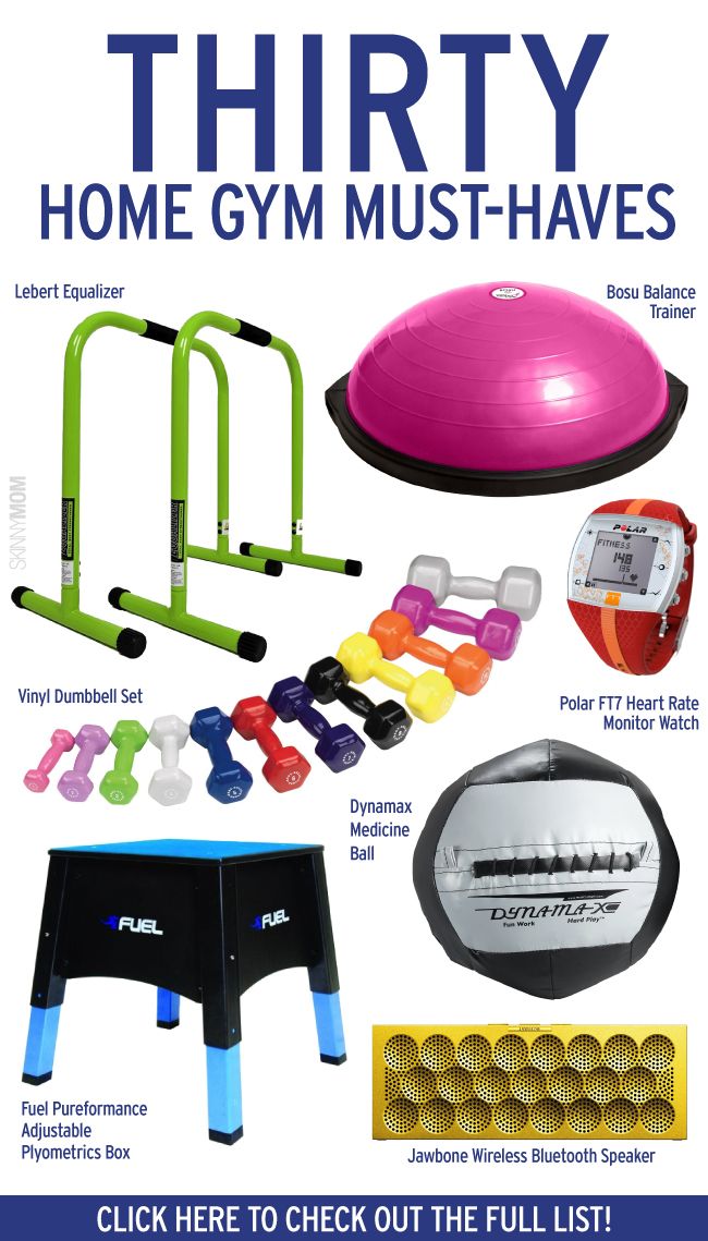 30 Home Gym Must Haves