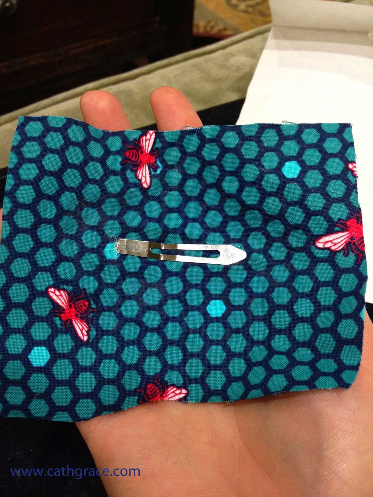 Crystal & Beaded Hair Clips {tutorial} Tauni + Co