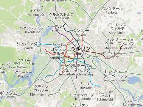 ヨーロッパ 鉄道 路線 図