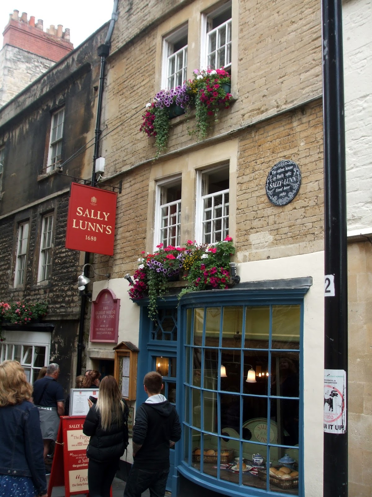 Rosemary's Sampler Sally Lunn's Tea Room, Bath