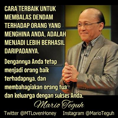 Cara Terbaik Balas Dendam adalah Menjadi Lebih Berhasil