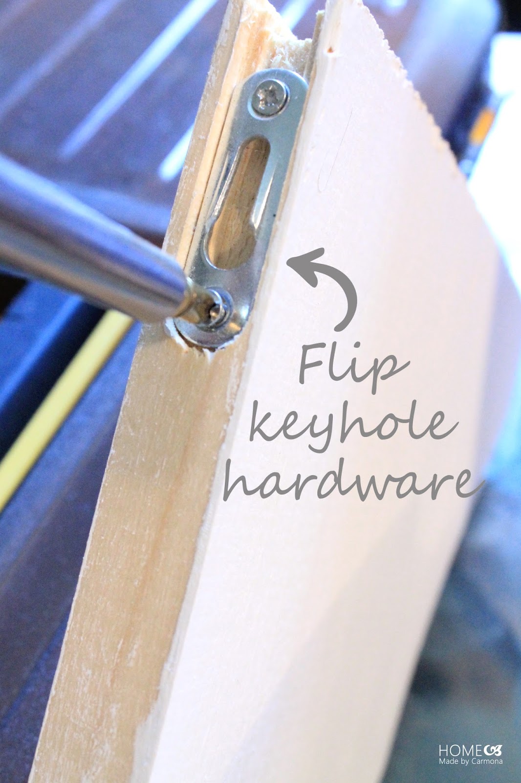 DIY Flipped Shelves Home Made by Carmona