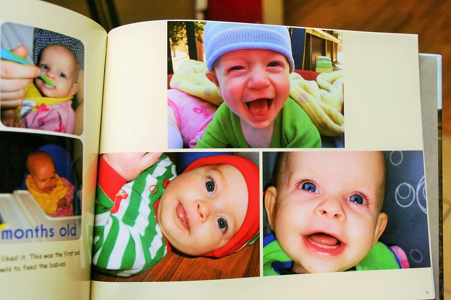 Triplets + Toddler Digital Family Yearbook