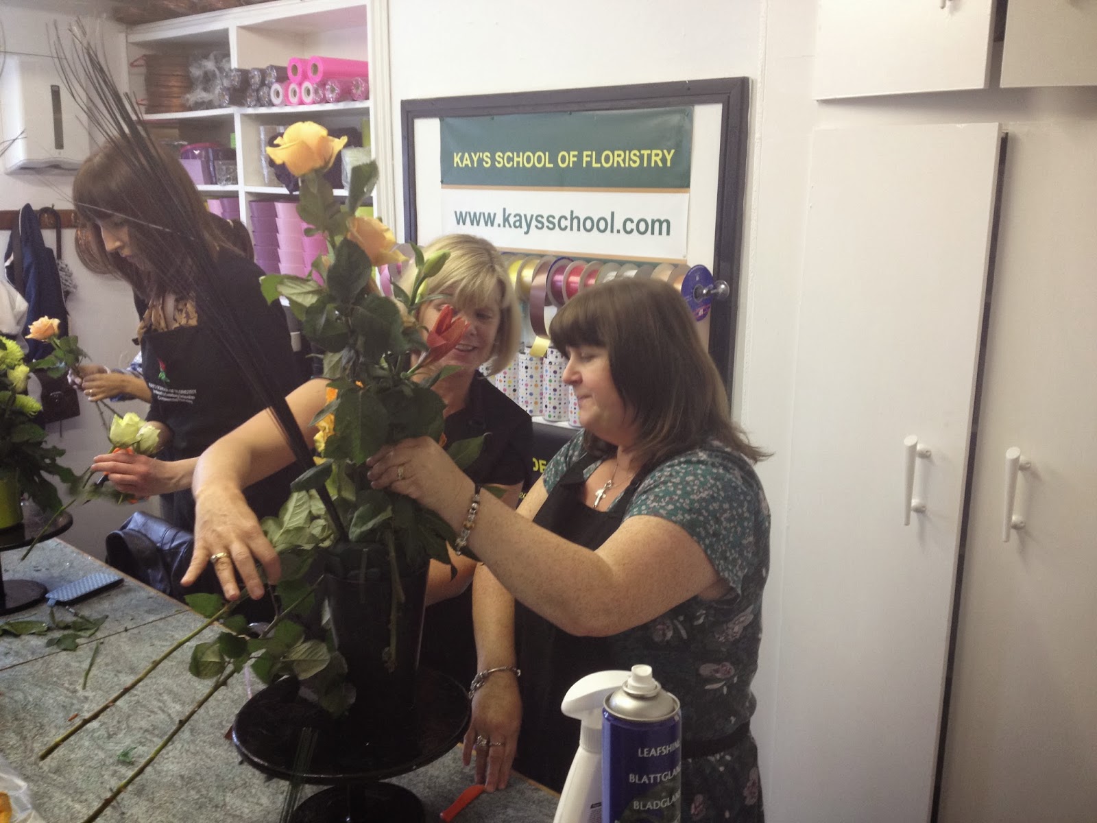 Kay's Flower School & Brooch Bouquet Training Beginners Flower