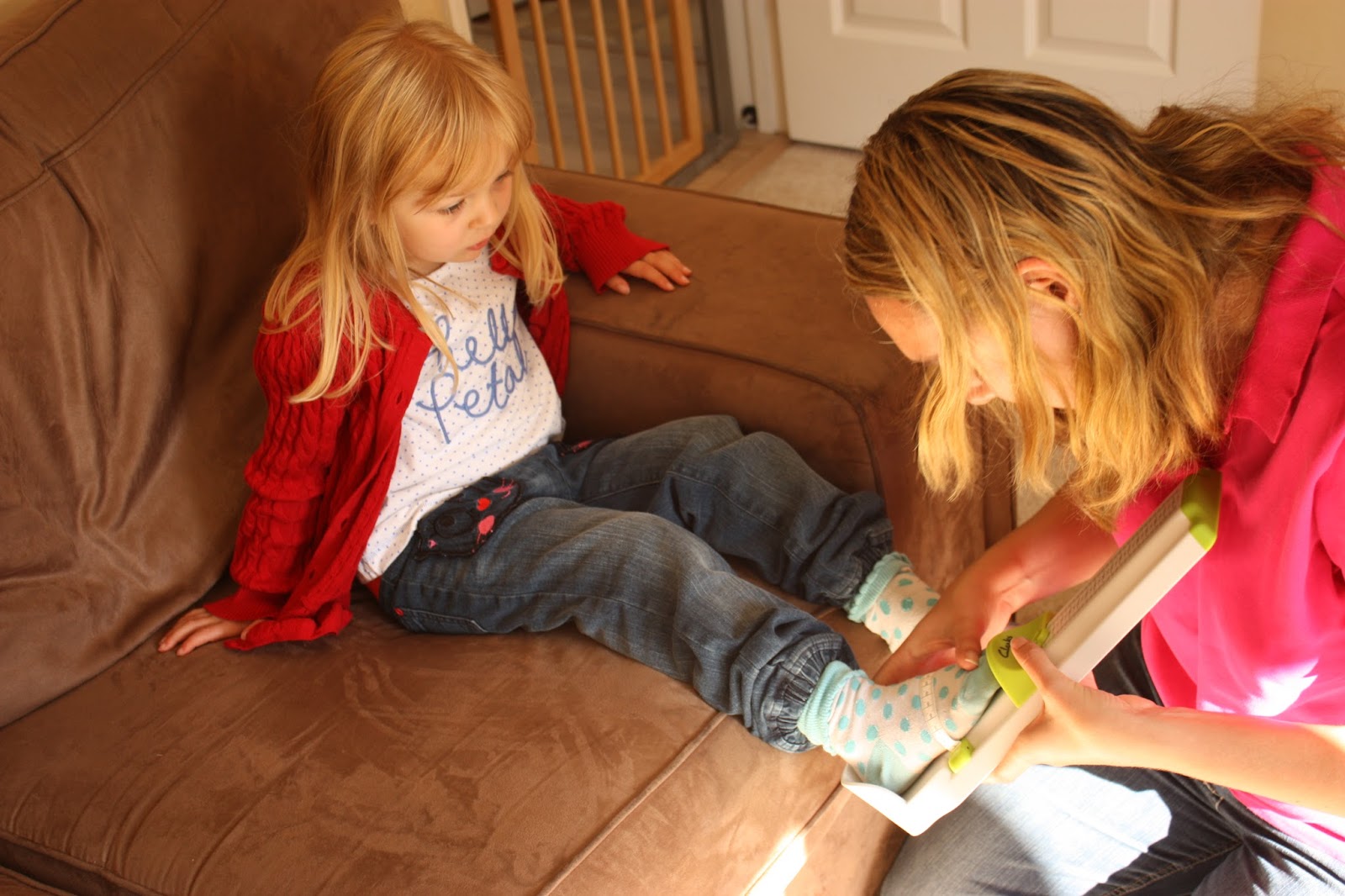 Mellow Mummy Measure At Home With Clarks Kids Taking life as it comes...