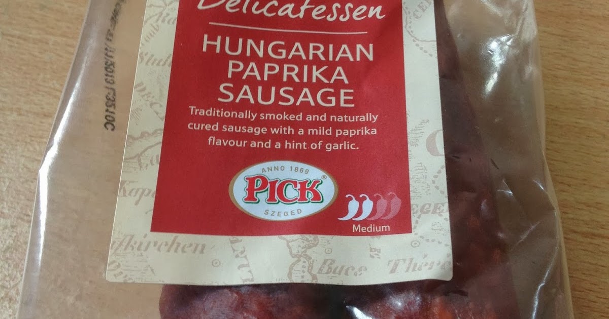 Free From G. Pick Szeged Hungarian Paprika Sausage